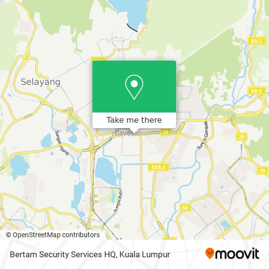 Bertam Security Services HQ map