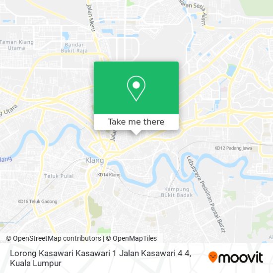 Peta Lorong Kasawari Kasawari 1 Jalan Kasawari 4 4