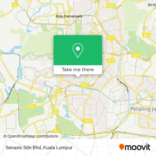 Senaxis Sdn Bhd map