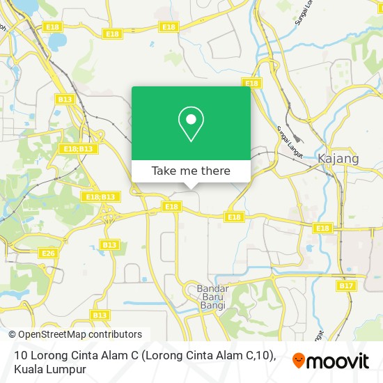 10 Lorong Cinta Alam C (Lorong Cinta Alam C,10) map