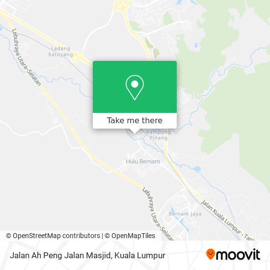 Peta Jalan Ah Peng Jalan Masjid