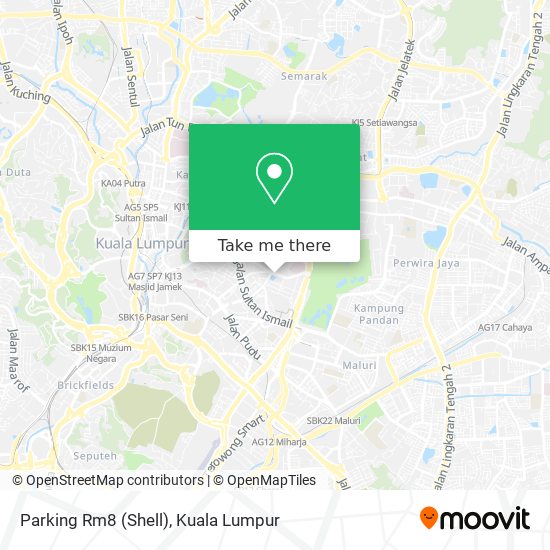 Parking Rm8 (Shell) map