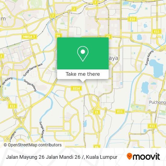 Peta Jalan Mayung 26 Jalan Mandi 26 /