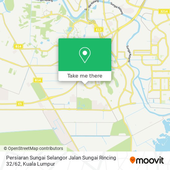 Persiaran Sungai Selangor Jalan Sungai Rincing 32 / 62 map