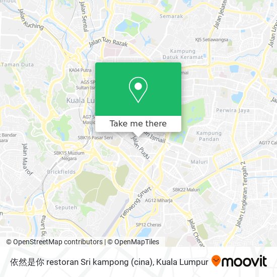 依然是你 restoran Sri kampong (cina) map