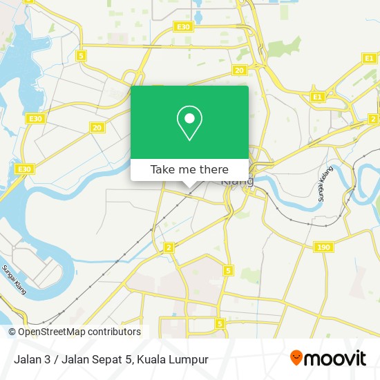 Jalan 3 / Jalan Sepat 5 map