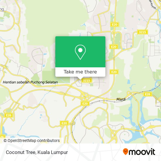 Coconut Tree map