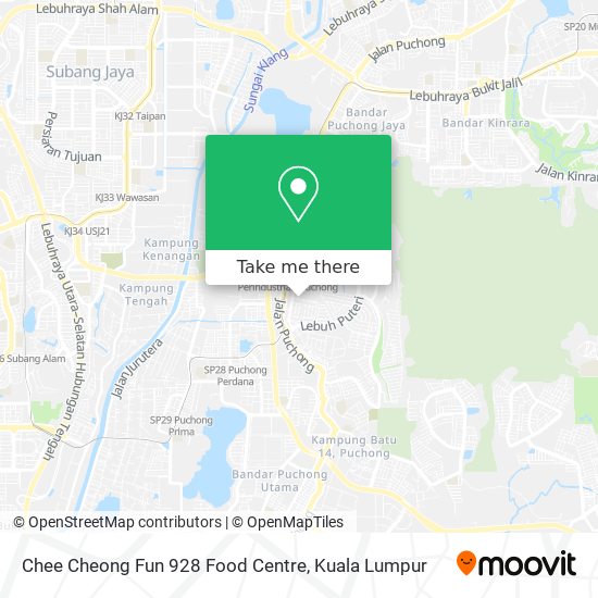 Chee Cheong Fun 928 Food Centre map