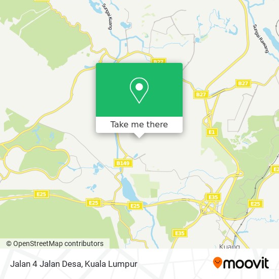 Jalan 4 Jalan Desa map