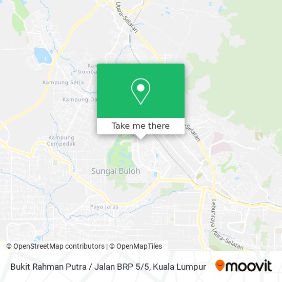 Bukit Rahman Putra / Jalan BRP 5 / 5 map