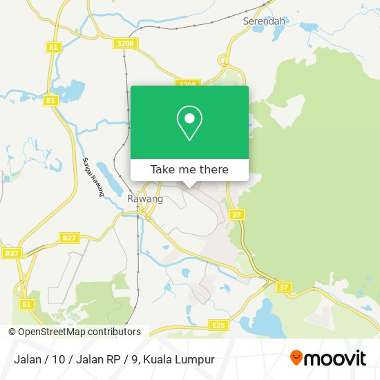 Jalan / 10 / Jalan RP / 9 map