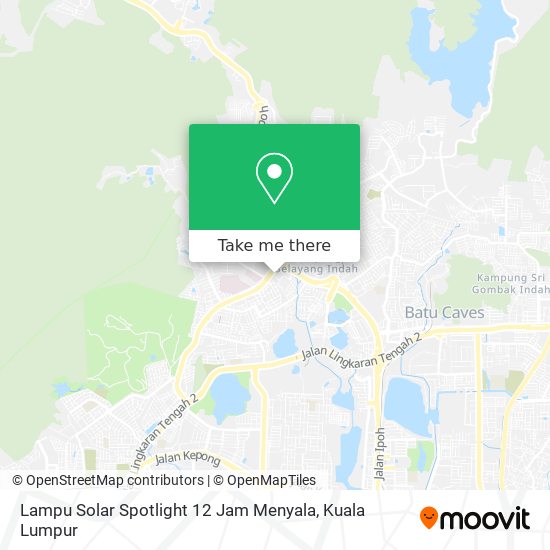 Lampu Solar Spotlight 12 Jam Menyala map