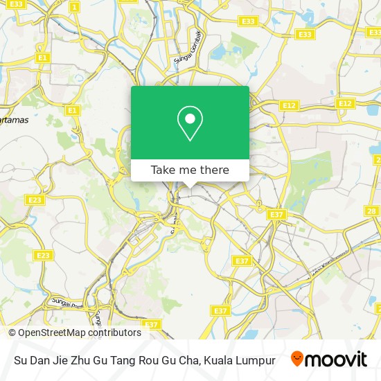 Su Dan Jie Zhu Gu Tang Rou Gu Cha map