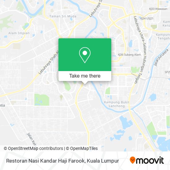 Restoran Nasi Kandar Haji Farook map