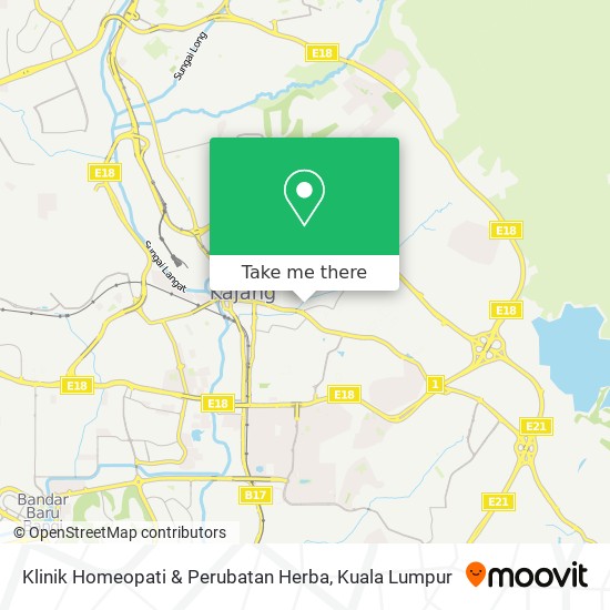 Klinik Homeopati & Perubatan Herba map