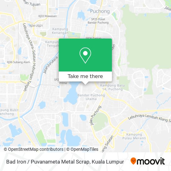 Bad Iron / Puvanameta Metal Scrap map
