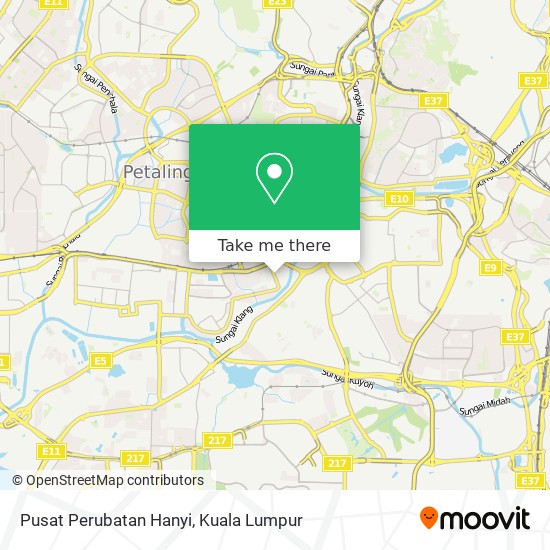 Pusat Perubatan Hanyi map