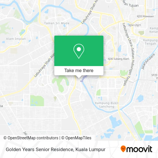 Golden Years Senior Residence map