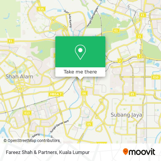 How To Get To Fareez Shah Partners In Shah Alam By Bus Or Mrt Lrt
