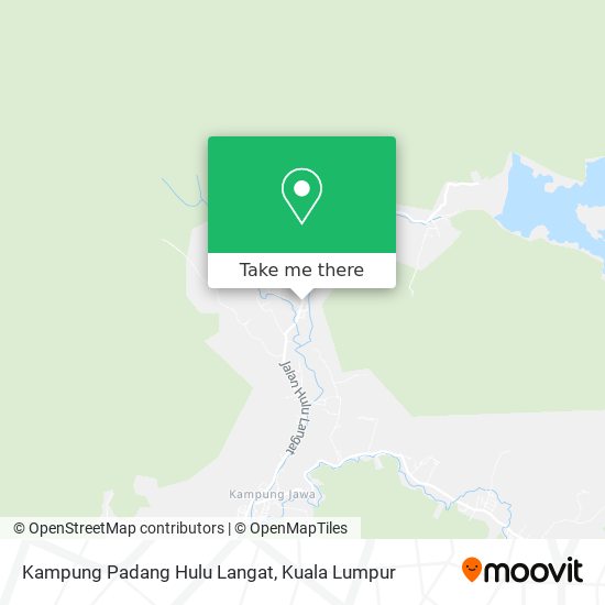 Peta Kampung Padang Hulu Langat