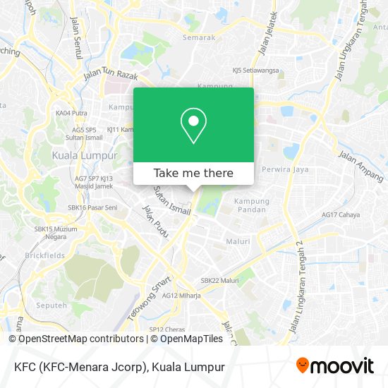 KFC (KFC-Menara Jcorp) map