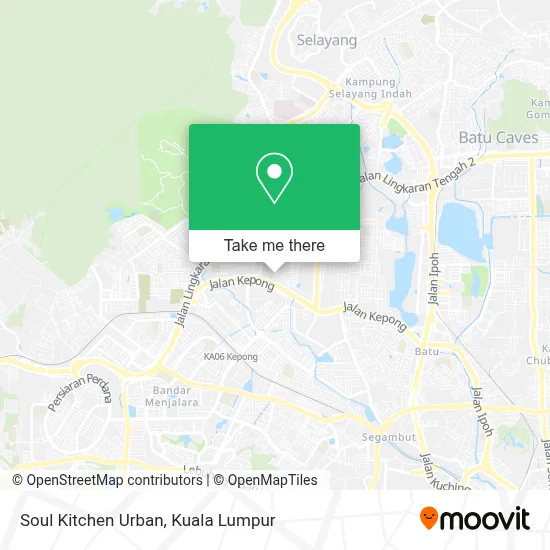Soul Kitchen Urban map