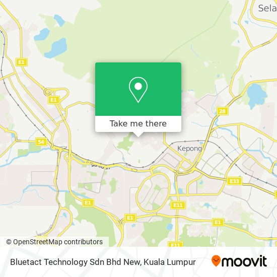 Bluetact Technology Sdn Bhd New map