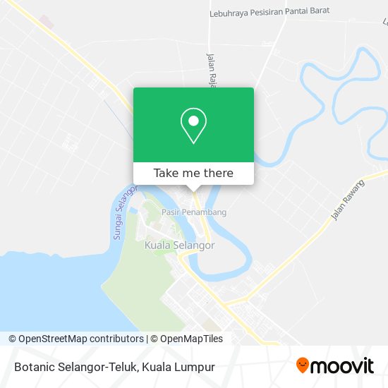 Botanic Selangor-Teluk map