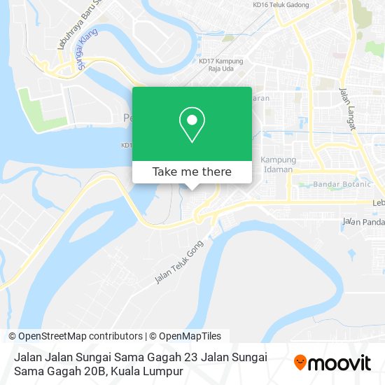 Jalan Jalan Sungai Sama Gagah 23 Jalan Sungai Sama Gagah 20B map