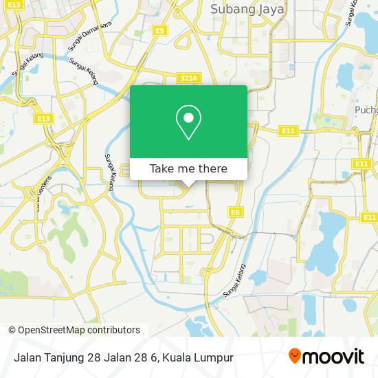 Jalan Tanjung 28 Jalan 28 6 map