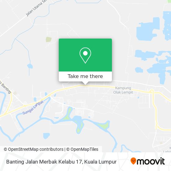 Peta Banting Jalan Merbak Kelabu 17