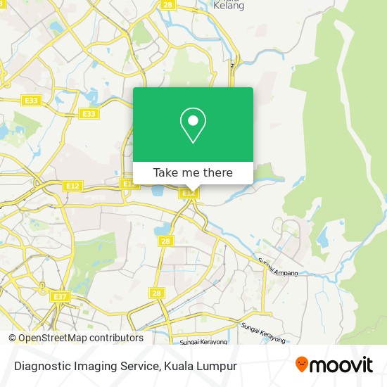 Diagnostic Imaging Service map