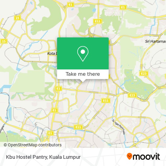 Kbu Hostel Pantry map