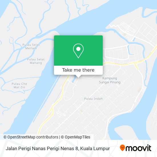 Jalan Perigi Nanas Perigi Nenas 8 map