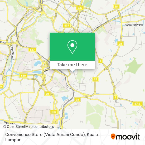 Convenience Store (Vista Amani Condo) map