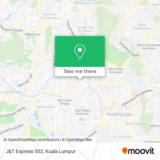 How To Get To J T Express Ss2 In Petaling Jaya By Bus Mrt Lrt Or Monorail