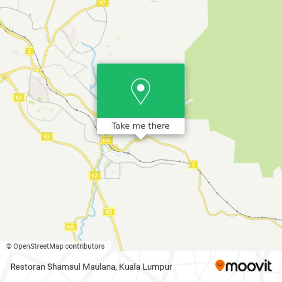 Restoran Shamsul Maulana map