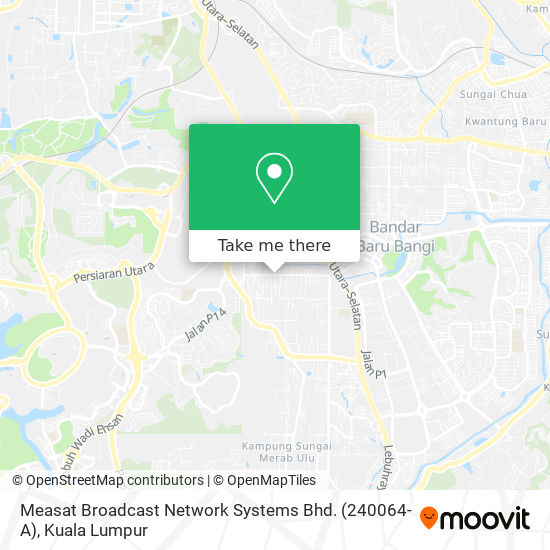 Measat Broadcast Network Systems Bhd. (240064-A) map