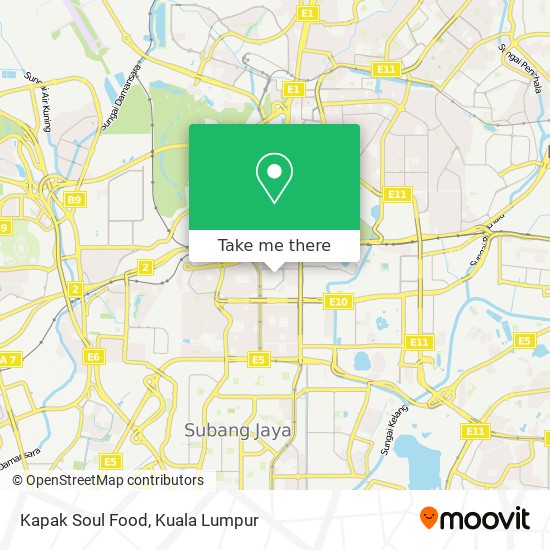 Kapak Soul Food map