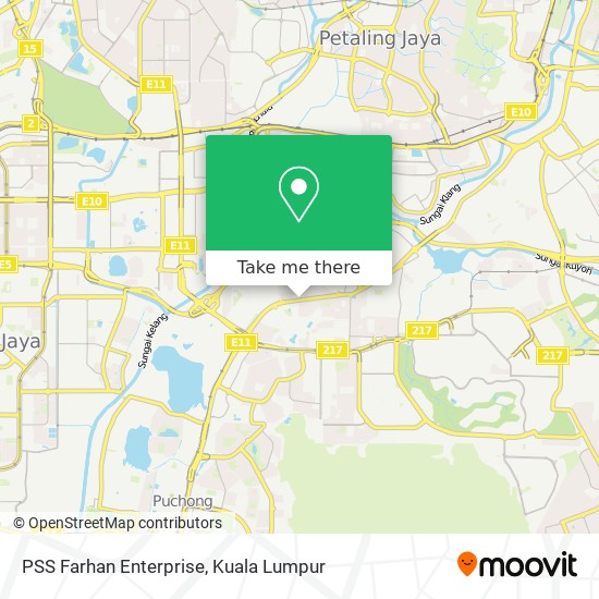 PSS Farhan Enterprise map