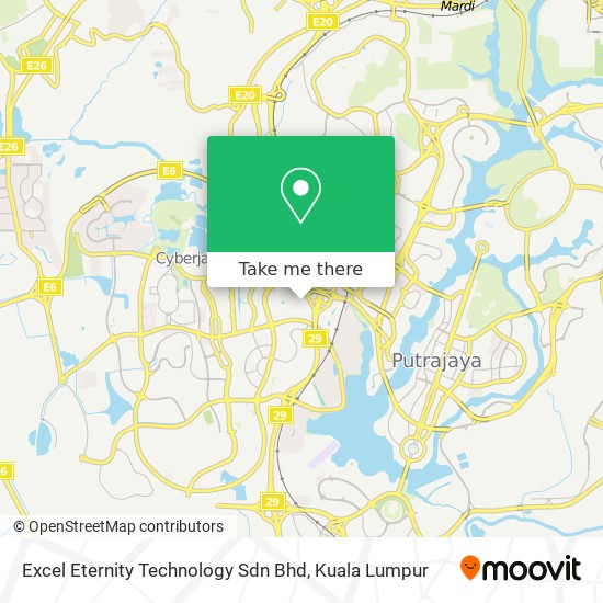 Excel Eternity Technology Sdn Bhd map