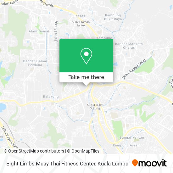 Eight Limbs Muay Thai Fitness Center map