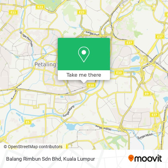 Balang Rimbun Sdn Bhd map