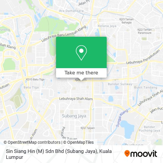 Peta Sin Siang Hin (M) Sdn Bhd (Subang Jaya)