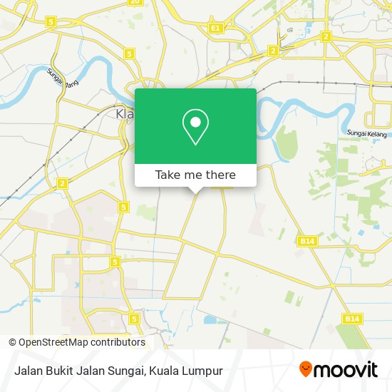 Jalan Bukit Jalan Sungai map