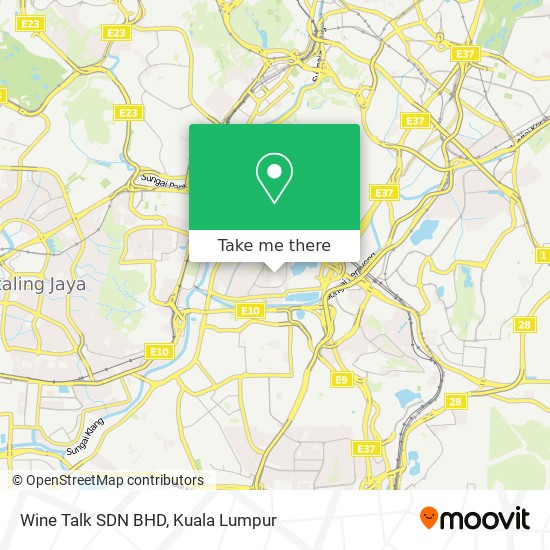 Wine Talk SDN BHD map