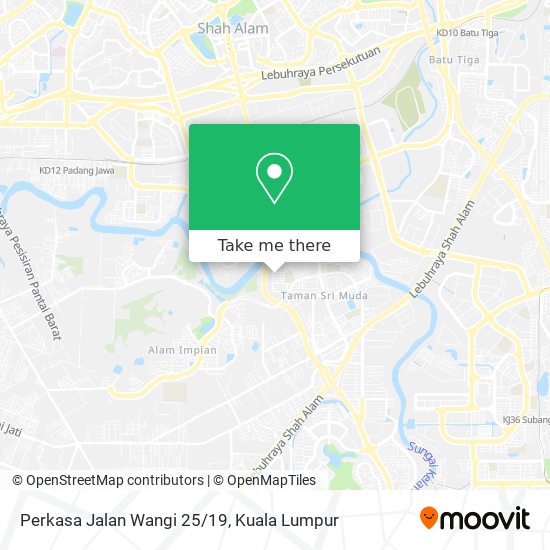 Perkasa Jalan Wangi 25/19 map