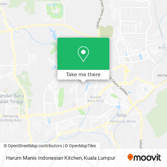 Harum Manis Indonesian Kitchen map