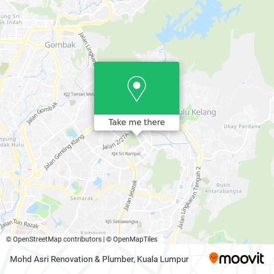 Mohd Asri Renovation & Plumber map