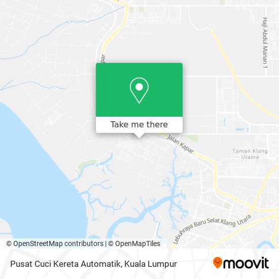 Pusat Cuci Kereta Automatik map